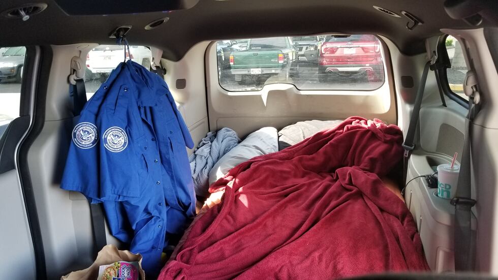 A TSA agent who works at Kona Airport has been living in his vehicle because he can't afford...