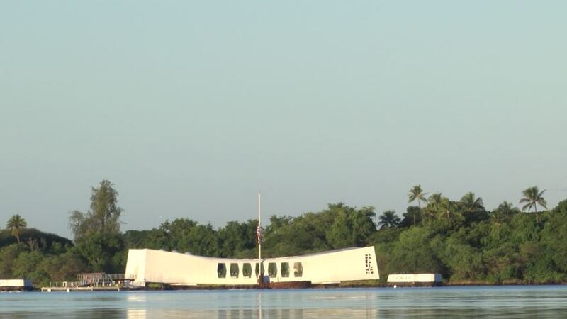 USS Arizona Memorial attracts thousands of visitors annually.