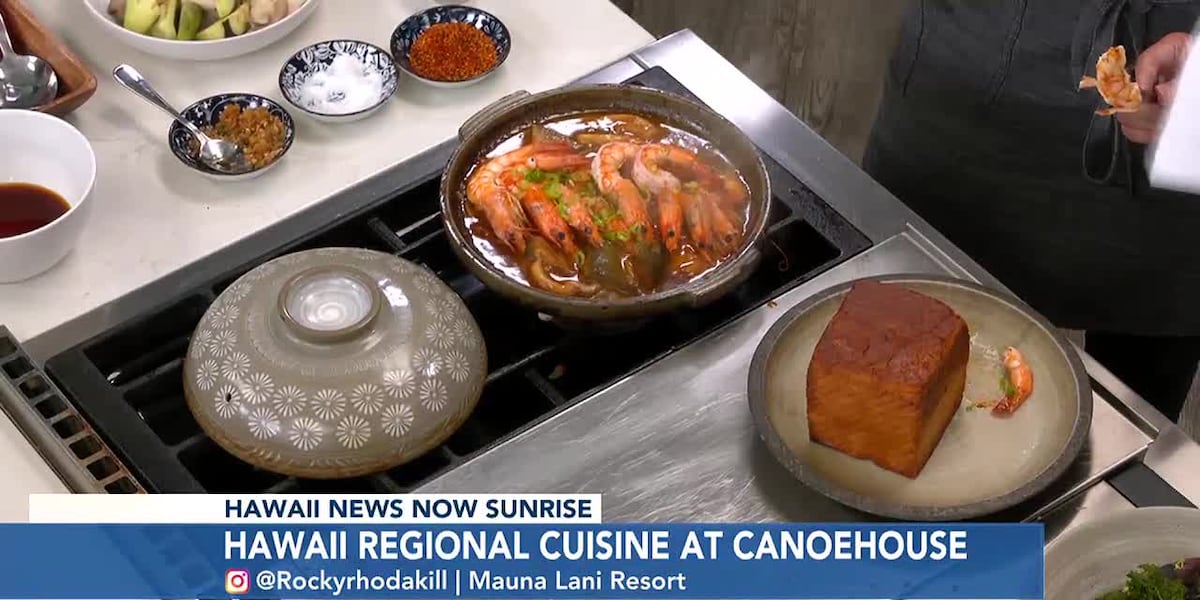 Celebrating Hawaii regional cuisine with CanoeHouse at Mauna Lani Celebrating Hawaii regional cuisine with CanoeHouse at Mauna Lani