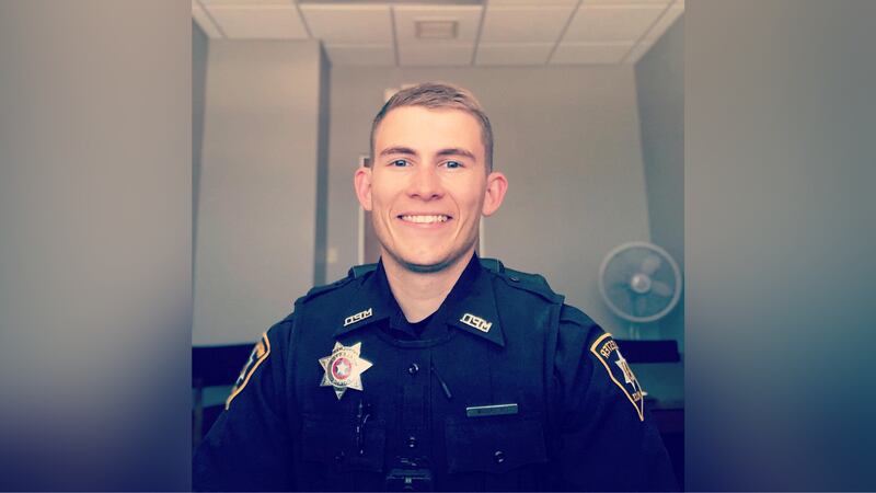 McAlester Police Department officer Joseph Barlow dies after a head-on collision.