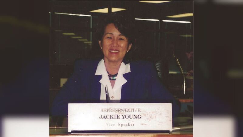 Jackie Young was influential in her career in politics.