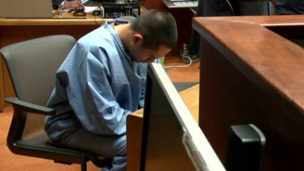 Alins Sumang during his preliminary hearing