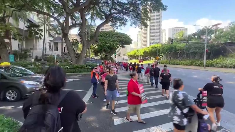 Nearly 5,000 Hawaii hotel workers could walk off the job as vote to strike looms