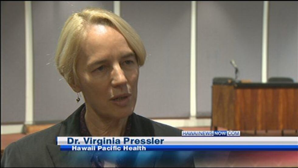 Dr. Virginia Pressler, Hawaii Pacific Health Executive Vice President