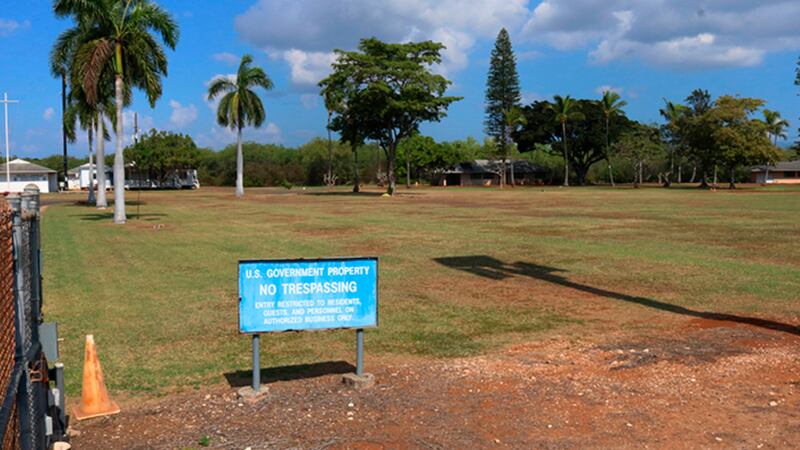 Site of the land in Ewa Beach, the former PTWC.