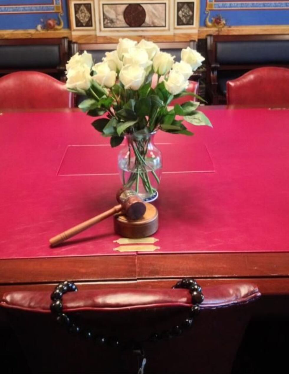 Sen. Inouye's office the day after his passing