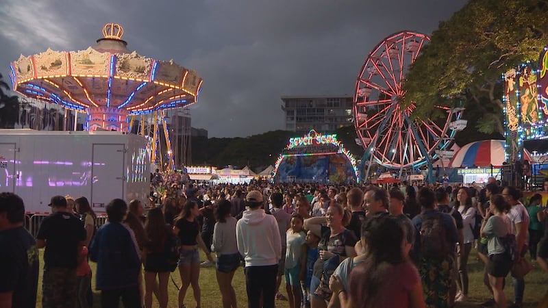 This year’s Punahou Carnival will not have any E.K. Fernandez thrill rides or games this year.