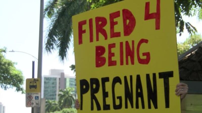 A rally was held Wednesday for an administrator who was asked to step down because she was...