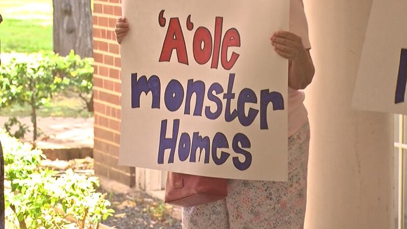 Kaimuki residents rallied today at a Building Board of Appeals hearing hoping to block a...