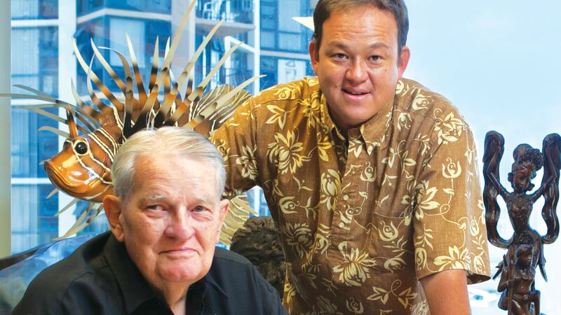 Federal authorities accuse Frank James Lyon (right) of bribing a state employee in order to...