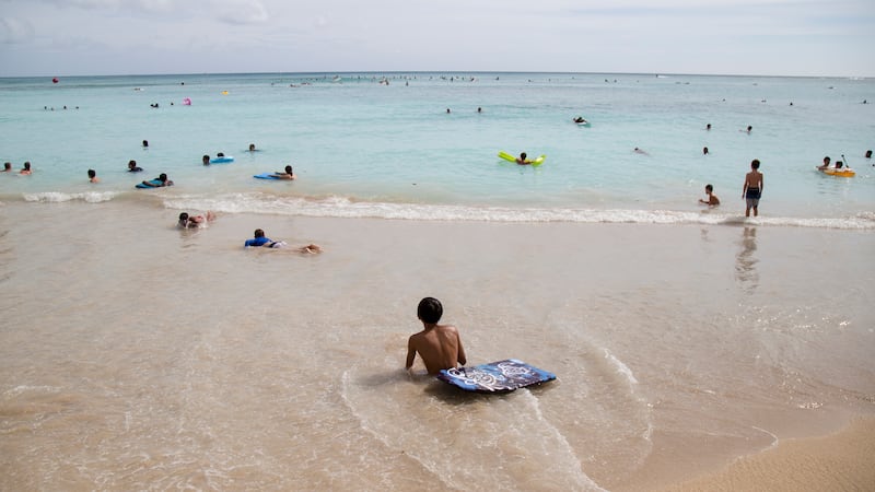 HONOLULU, HI - AUGUST 22: With more than 270,000 visitors in Hawaii and the majority on...