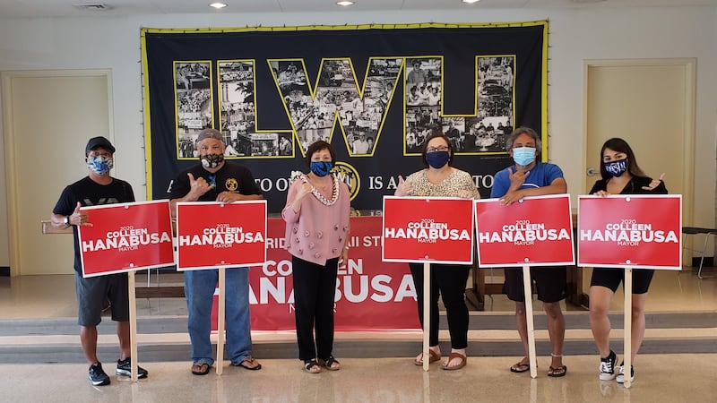 ILWU endorses Colleen Hanabusa in her run for Honolulu mayor.