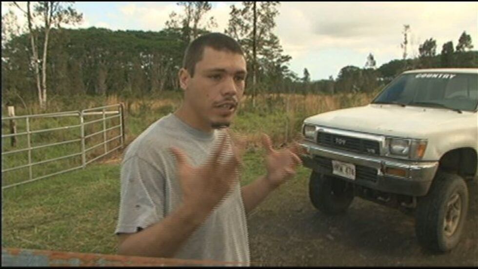 Hapaki Teixeira, farm employee