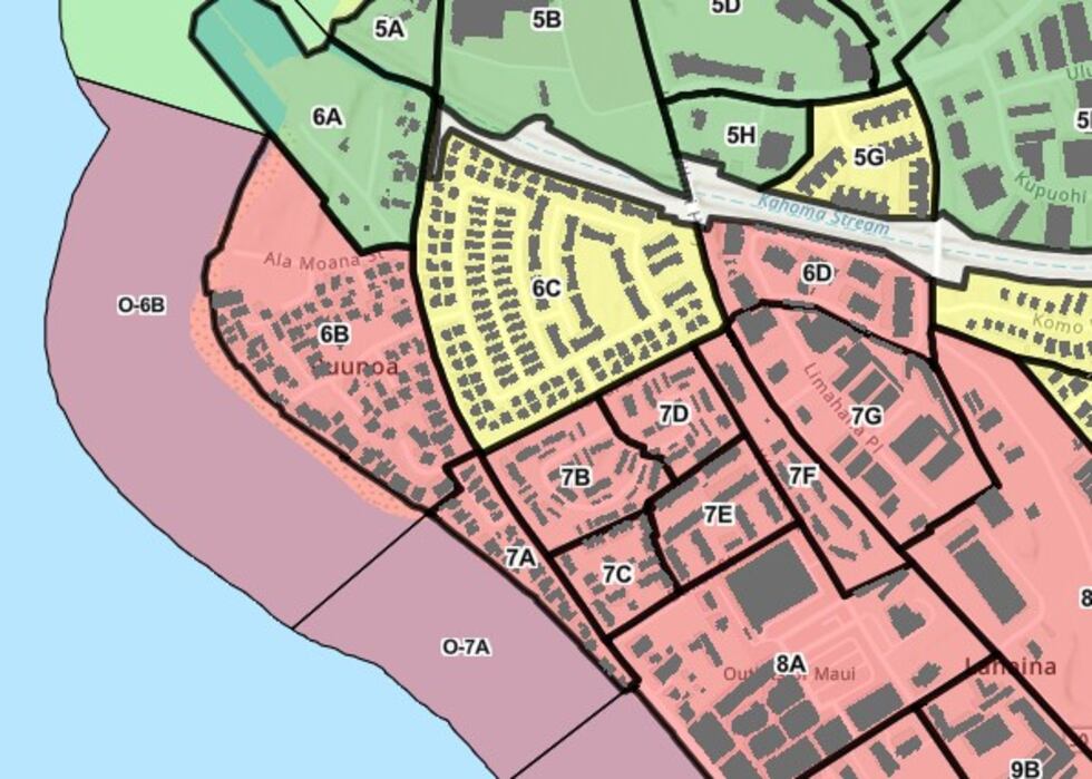Zones 6B and 7A reopen on Friday and Saturday. Zones 7B, 7C, 7D and 7E reopen next Monday.