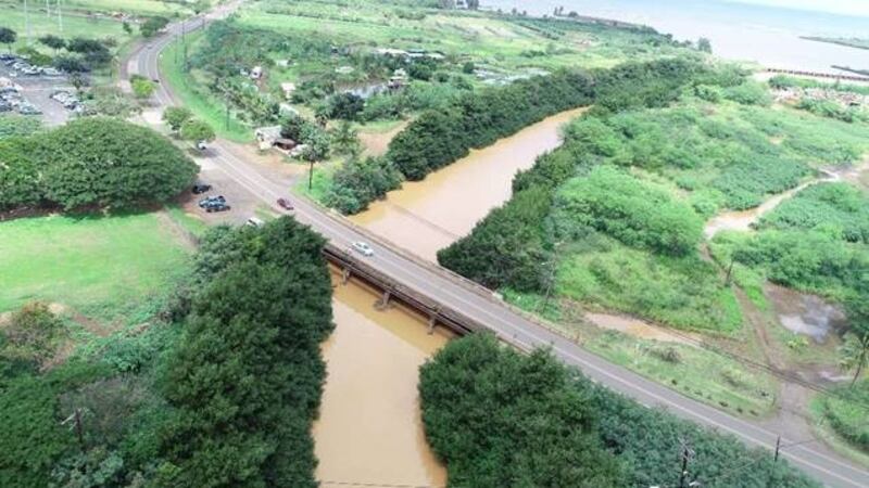 Waialua Beach Road Bridge 605 to close immediately for repairs.