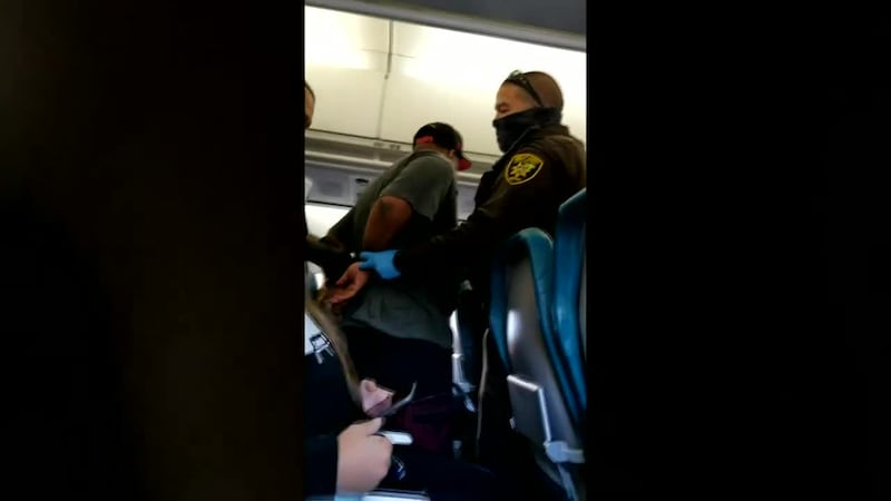 The 32-year-old man charged with assault and interference with a flight crew after allegedly...