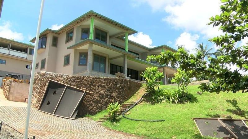 Residents are complaining about the construction of what they dub a monster home along...
