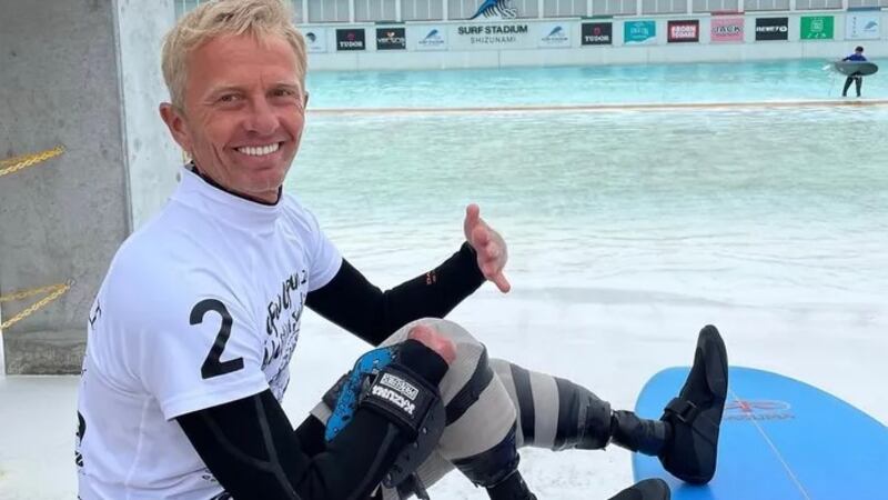 Adaptive Surfer Josh Bogle