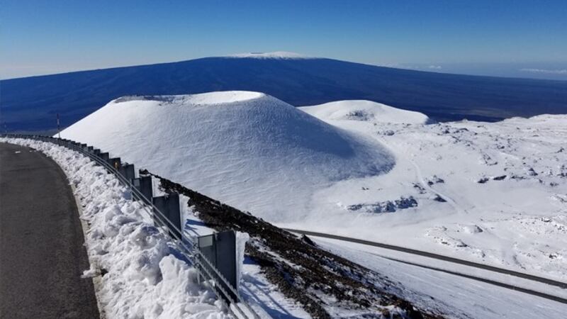 Mauna Kea gets snow, sure. But did you know it also has permafrost? (Image: UH News)