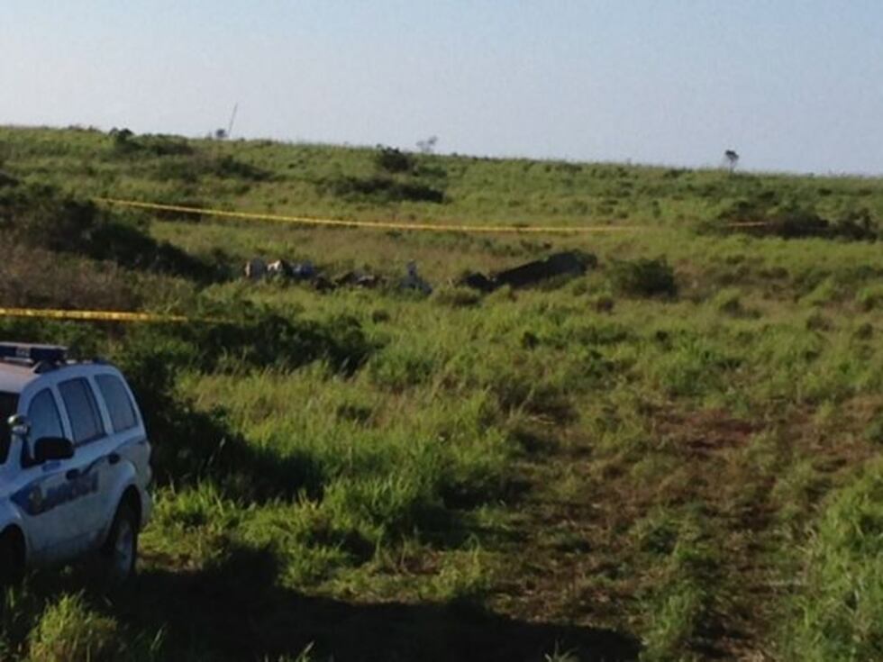 Crash site on Lanai