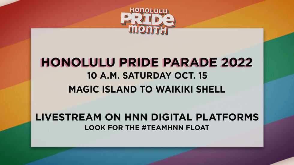 Honolulu Pride Parade 2022