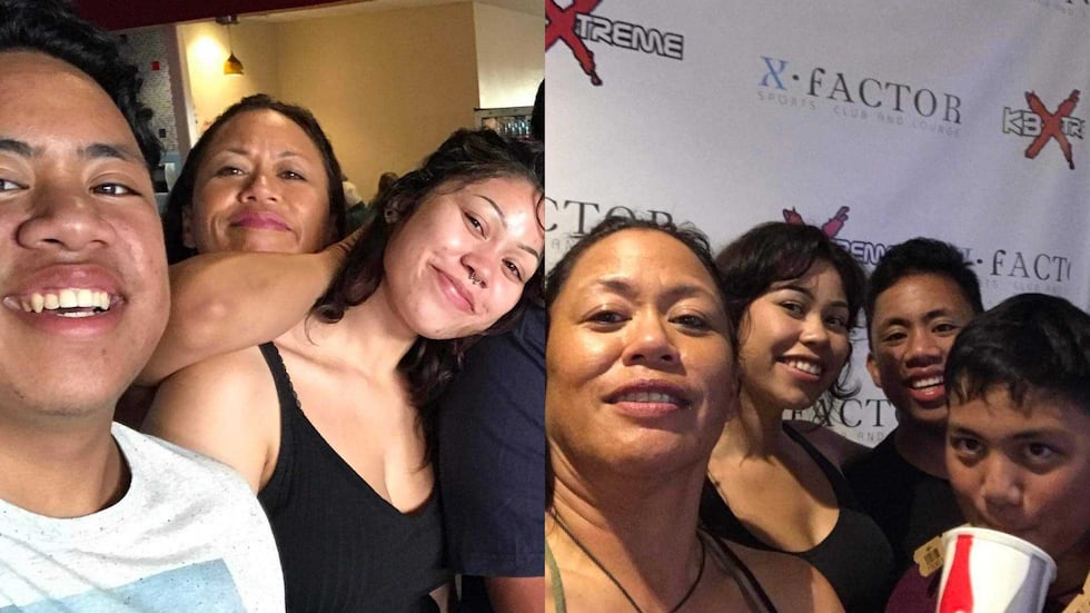 Allison Marie Castro and family