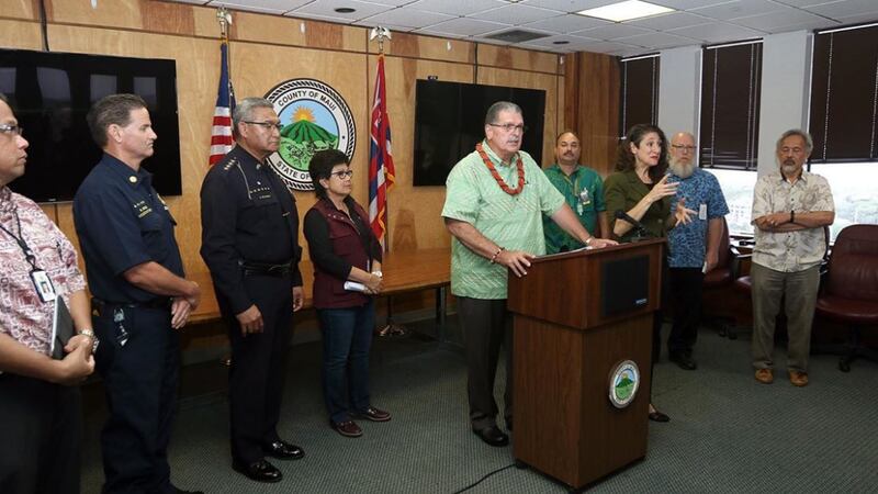 Maui County Mayor Mike Victorino discusses his administration's coronavirus response.