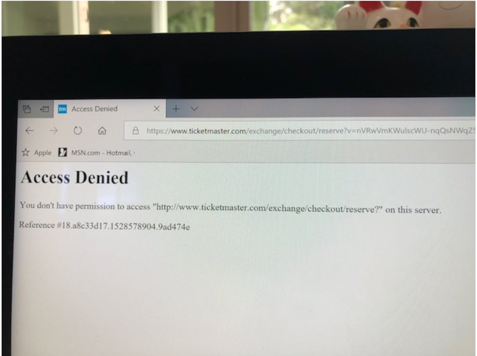 Many consumers who tried to buy tickets online for the Bruno Mars concert were disappointed...