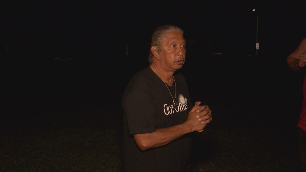 Uncle Joe leads the Oahu Orbs Tour.