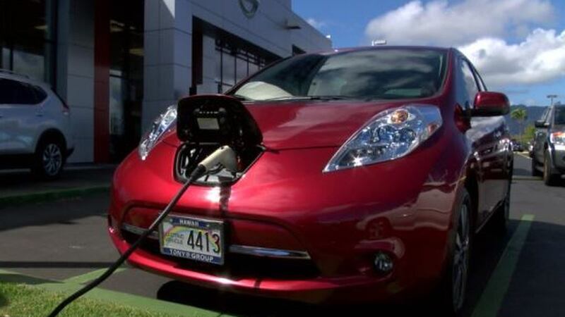 Initiatives are being offered for businesses who install electric vehicle charging stations.