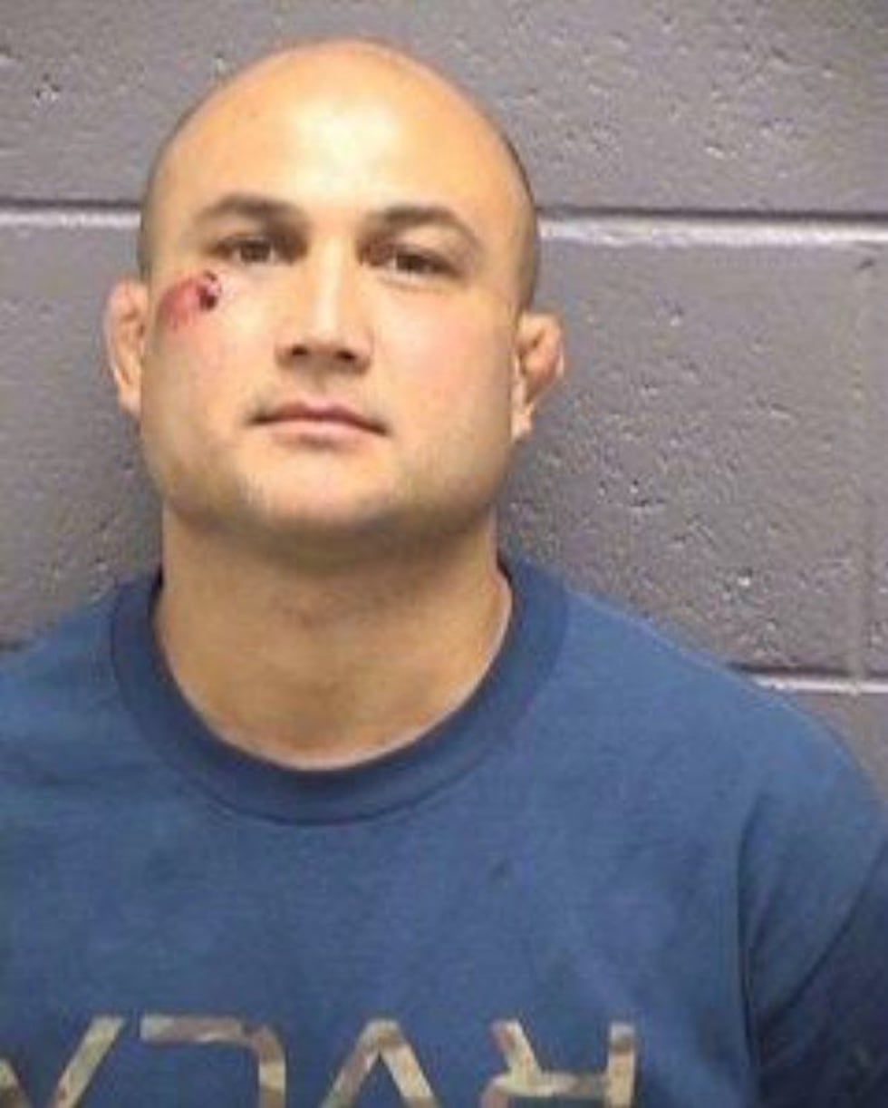 BJ Penn's mugshot