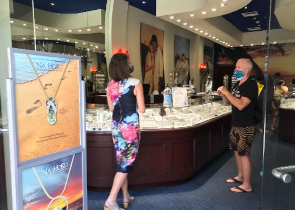 A number of stores reopened at Ala Moana Center on Friday, but most stores decided to wait a...