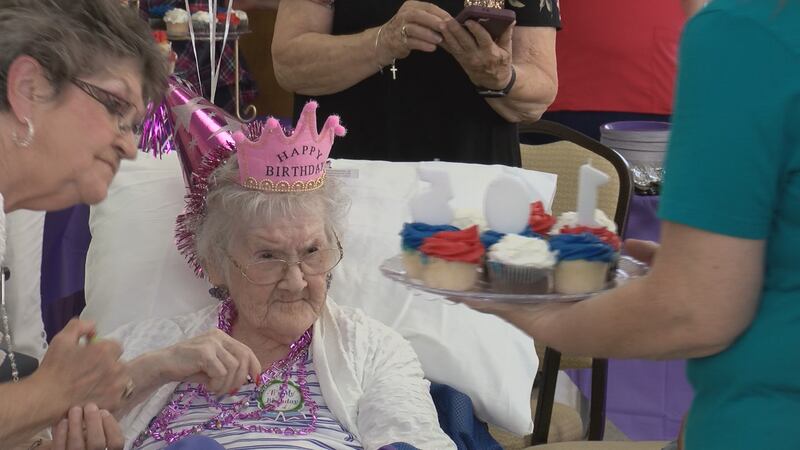 Juanita Brooks said she hopes to read all 1,507 cards to her aunt, even if it takes her 110th...