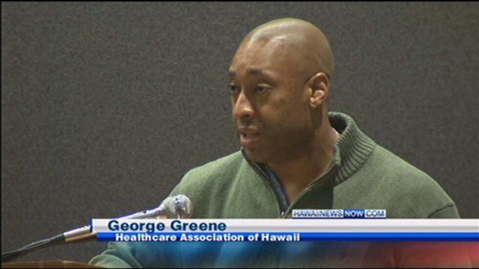 George Greene, Healthcare Association of Hawaii President and CEO