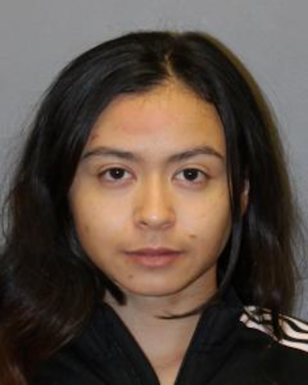 22-year-old Ahjaline Hyde is accused of stealing an elderly woman's purse and fleeing the scene.