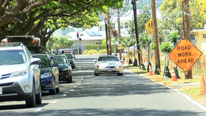 Residents have been frustrated over new safety improvements made to private road in Diamond Head.