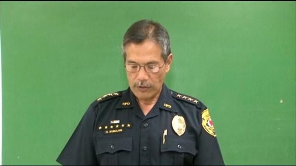 Police Chief Harry Kubojiri