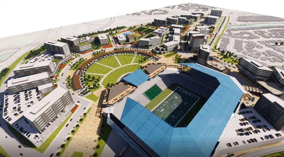 Renderings of what the new Aloha Stadium could look like have been released.