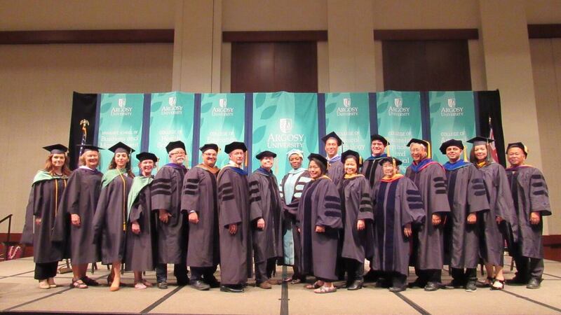 Argosy University's Hawaii campus celebrates commencement exercises at the Hawaii Convention...