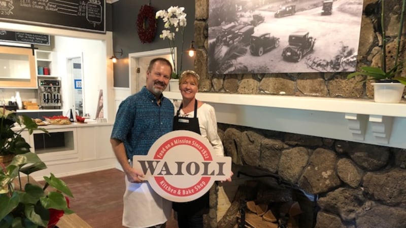 Ross and Stephanie Anderson opened the Waioli Kitchen and Bake Shop to restore the mission of...